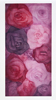 Variaatioita kuihtuneiden ja kukoistavien ruusujen valtakunnasta (sarja) / Variations from Realm of wilted and blooming Roses (series), 2002, 180 x 90 cm